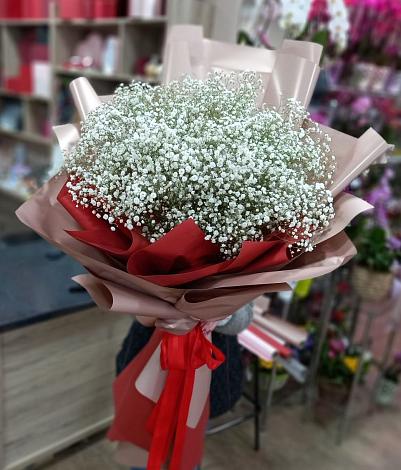 Букет цветов из: Гипсофила в Солнечногорске