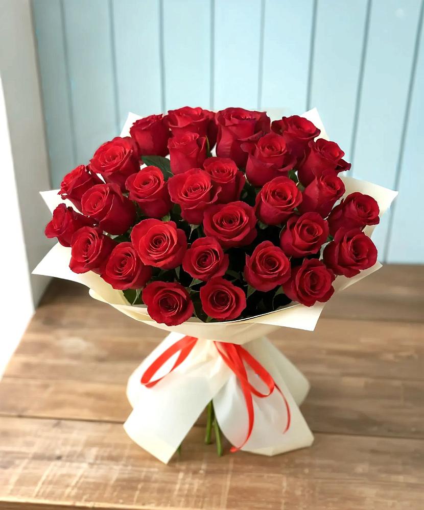 Букет 29 Красных роз в Солнечногорске