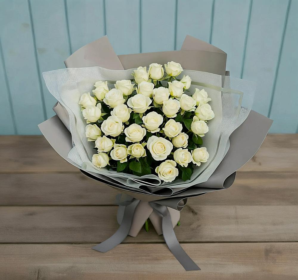 Букет Белоснежная нежность в Солнечногорске