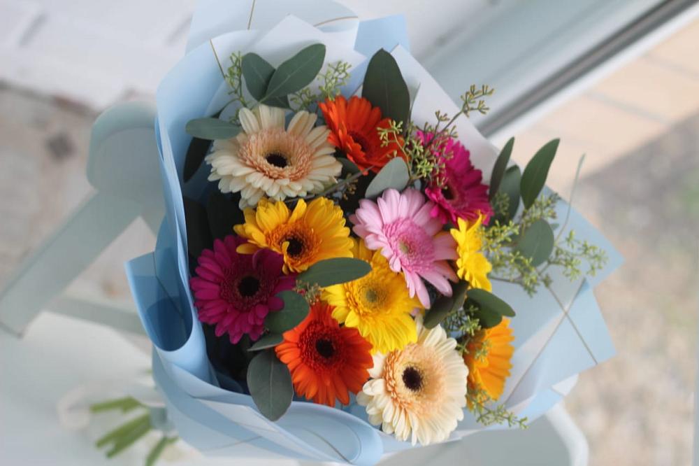 Букет цветов из: Герберы в Солнечногорске