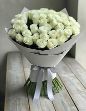 Букет 35 Белых роз в Солнечногорске