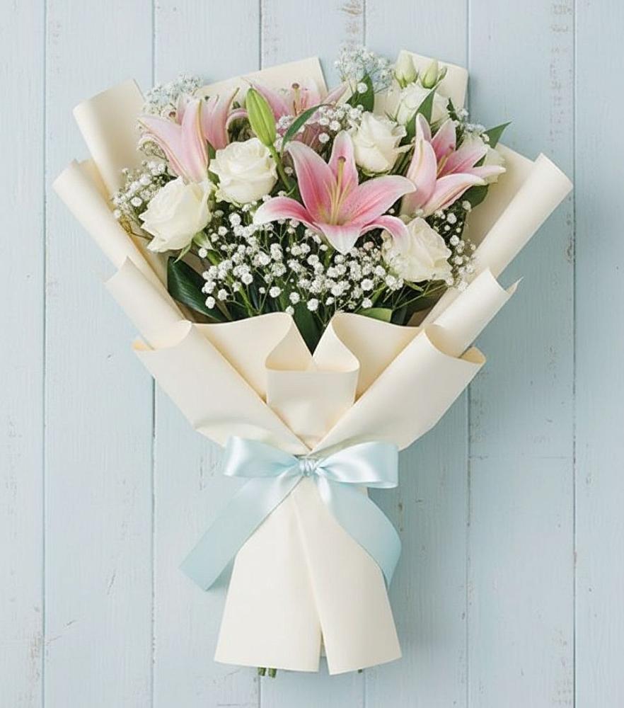 Букет цветов из: Лилии в Солнечногорске