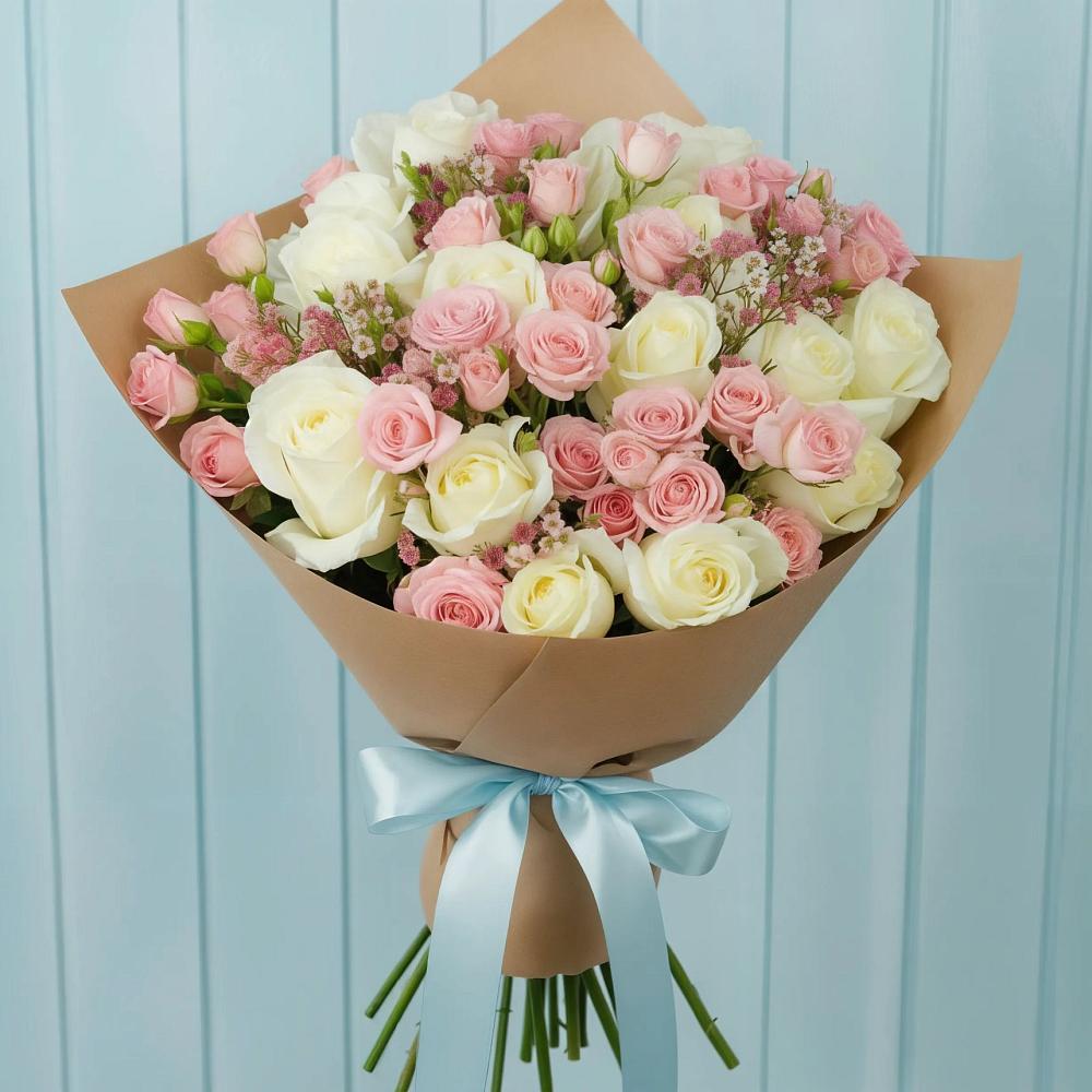 Букет цветов из: Розы в Солнечногорске