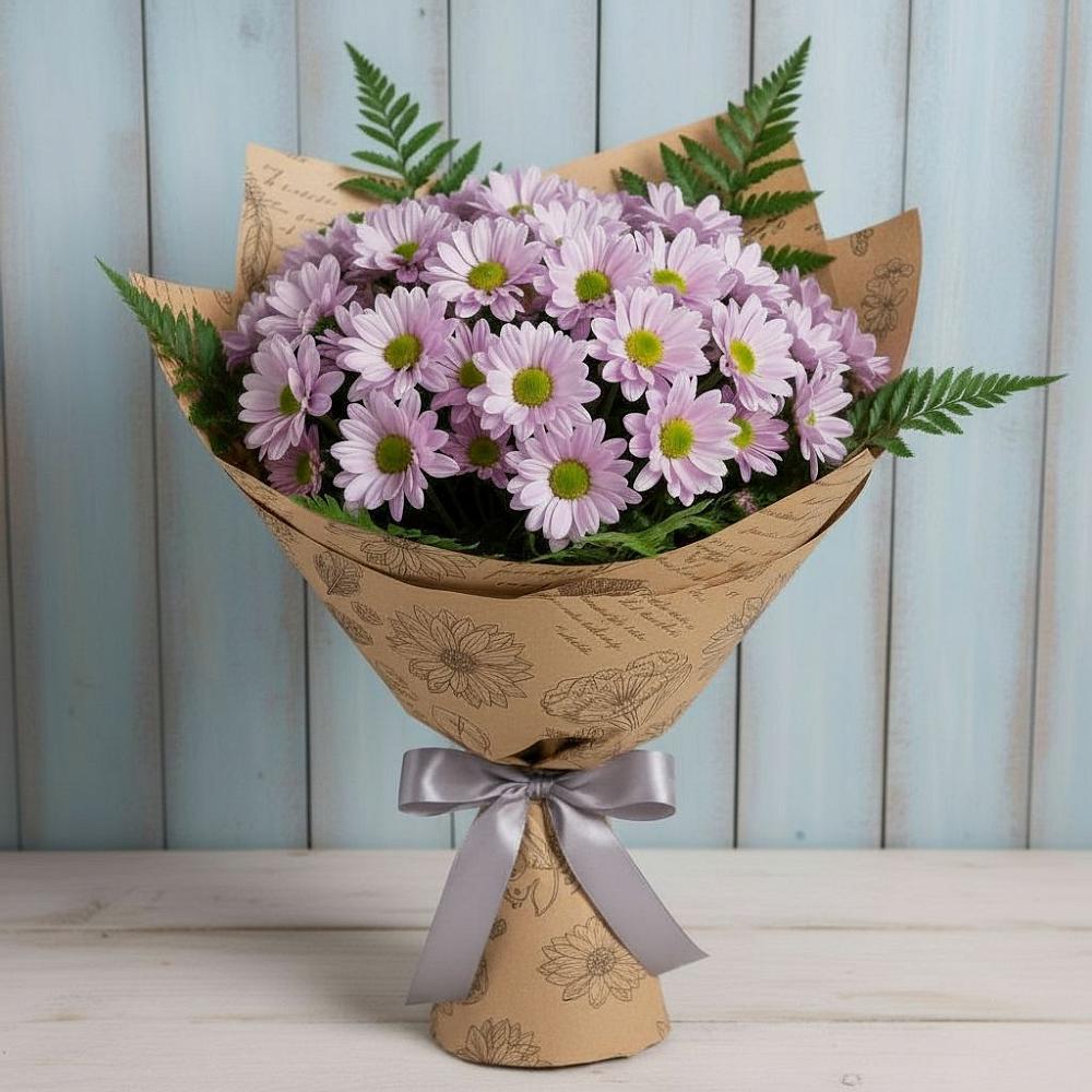 Букет цветов из: Хризантемы в Солнечногорске