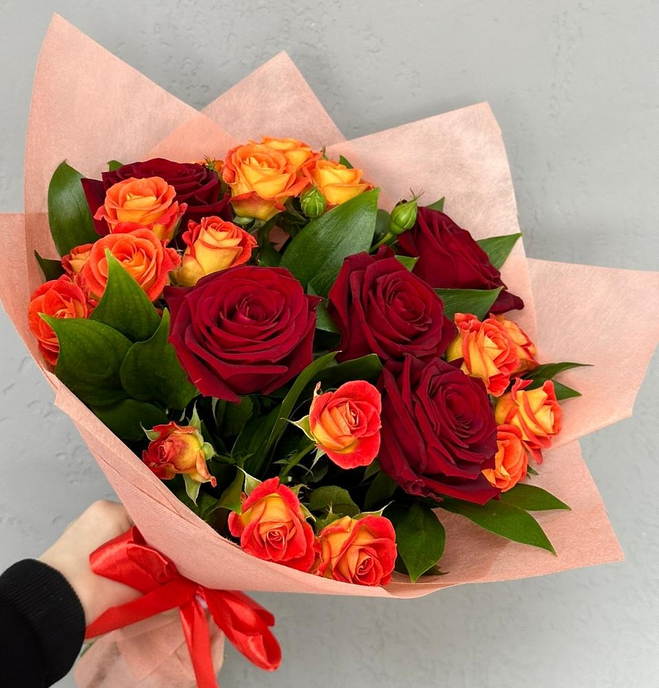 Букет Любовь и восторг в Солнечногорске