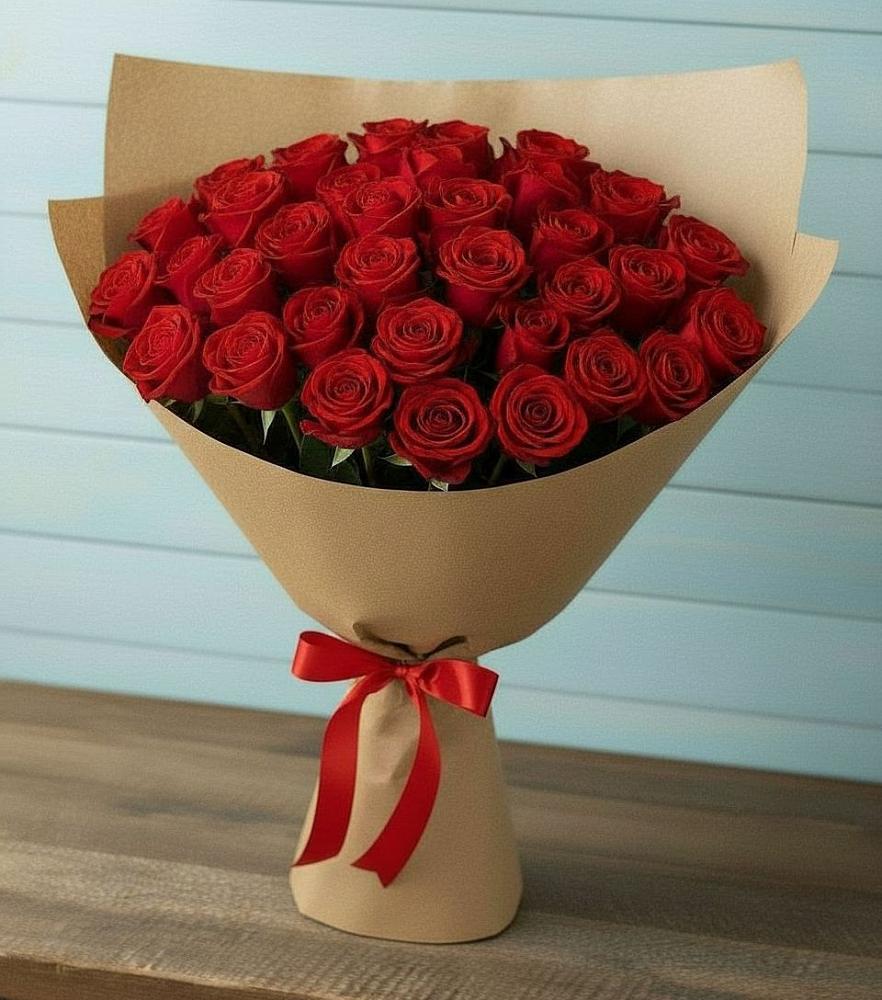 Букет Красные розы Милано в Солнечногорске