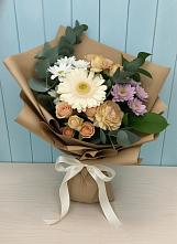 Букет цветов из:  Герберы и Хризантемы в Солнечногорске