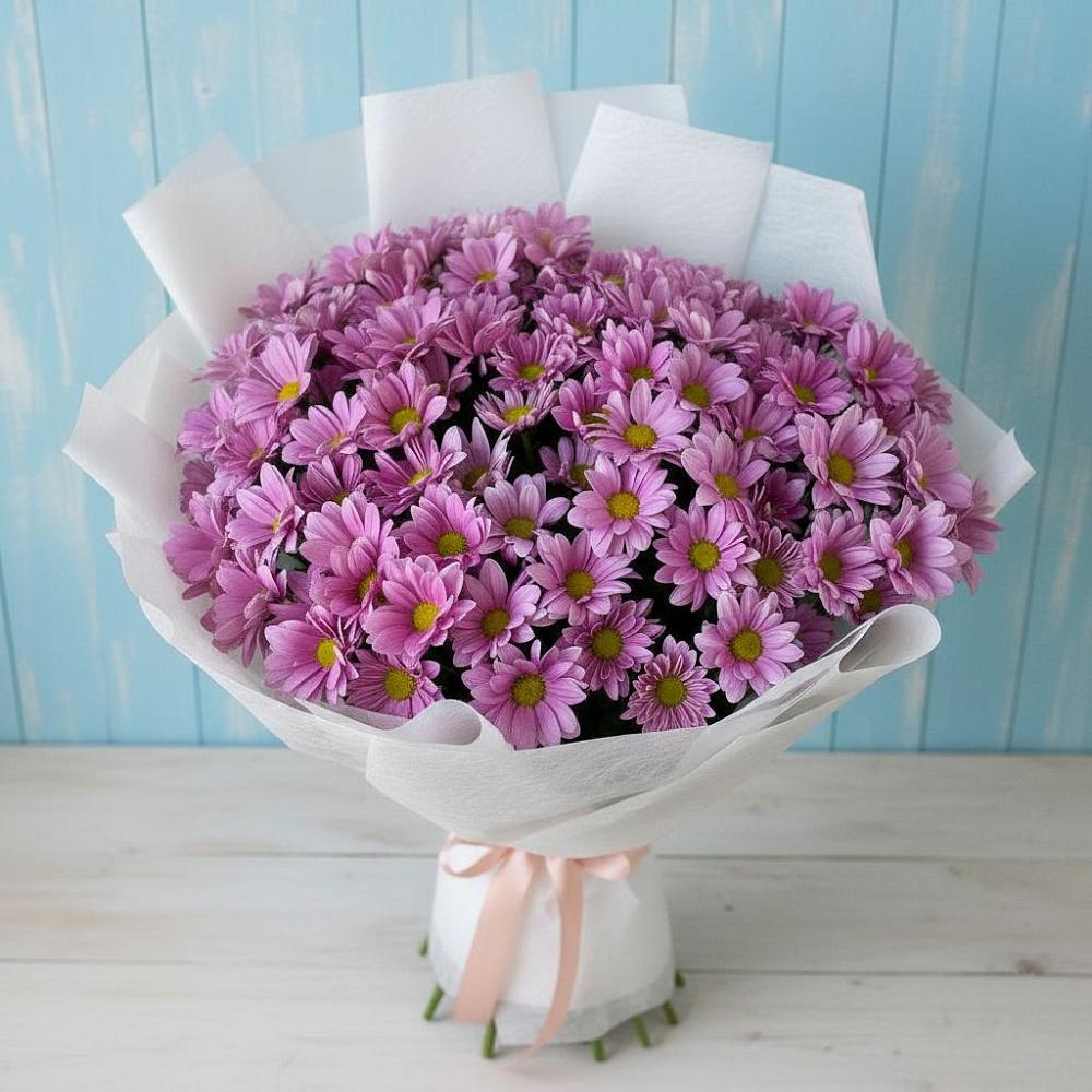 Букет цветов из: Хризантемы в Солнечногорске