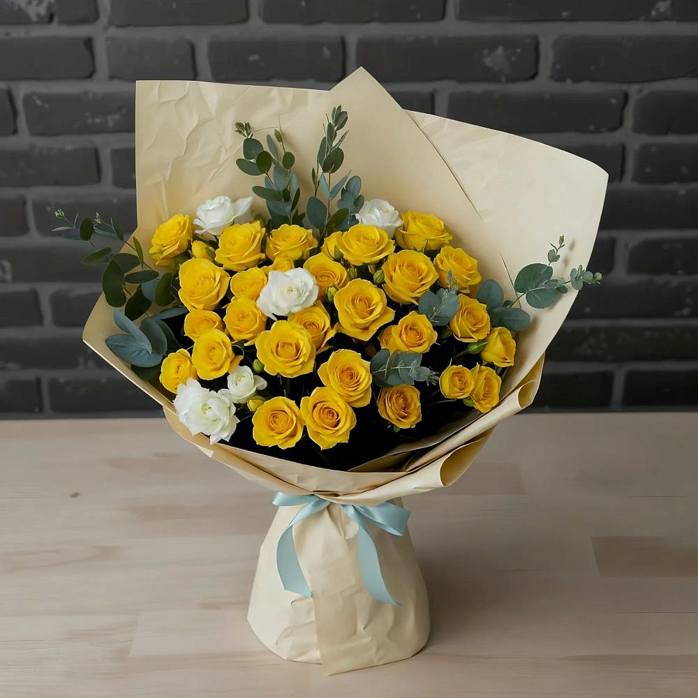 Букет цветов из: Розы в Солнечногорске