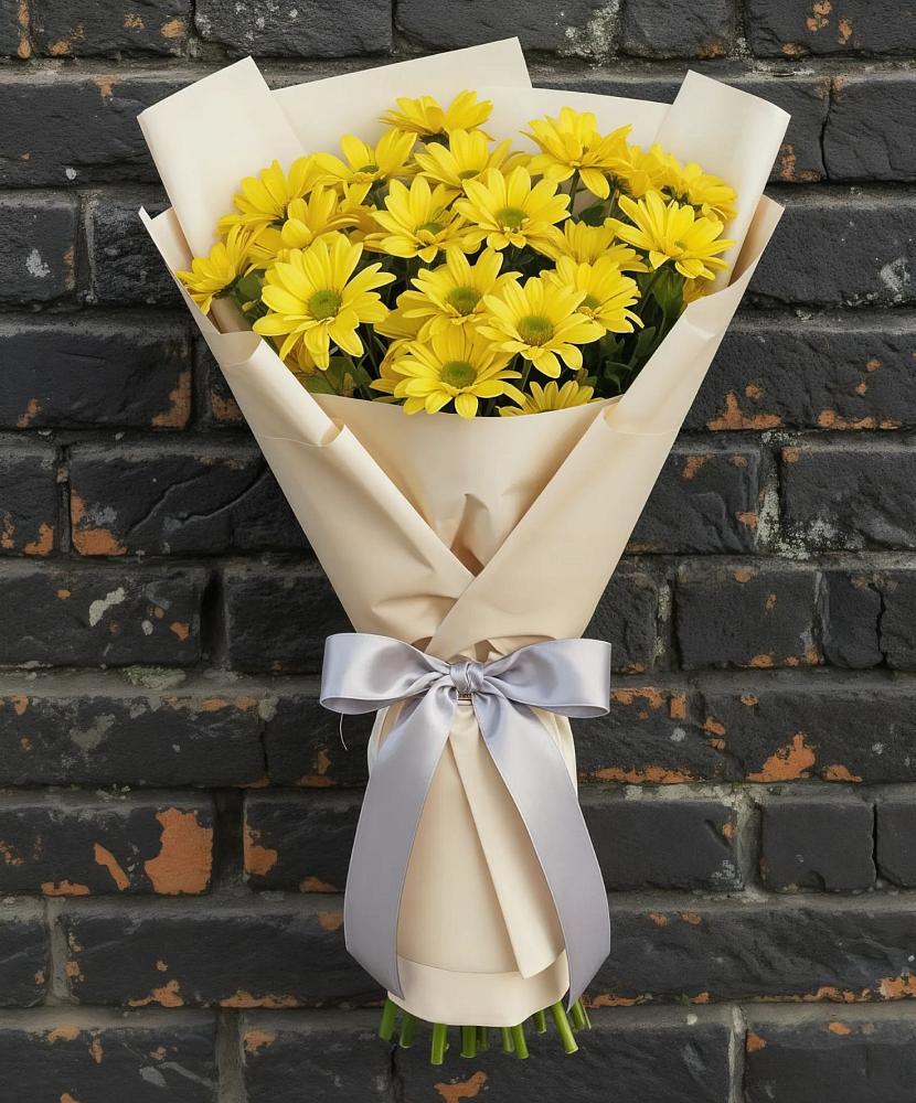 Букет цветов из: Хризантемы в Солнечногорске