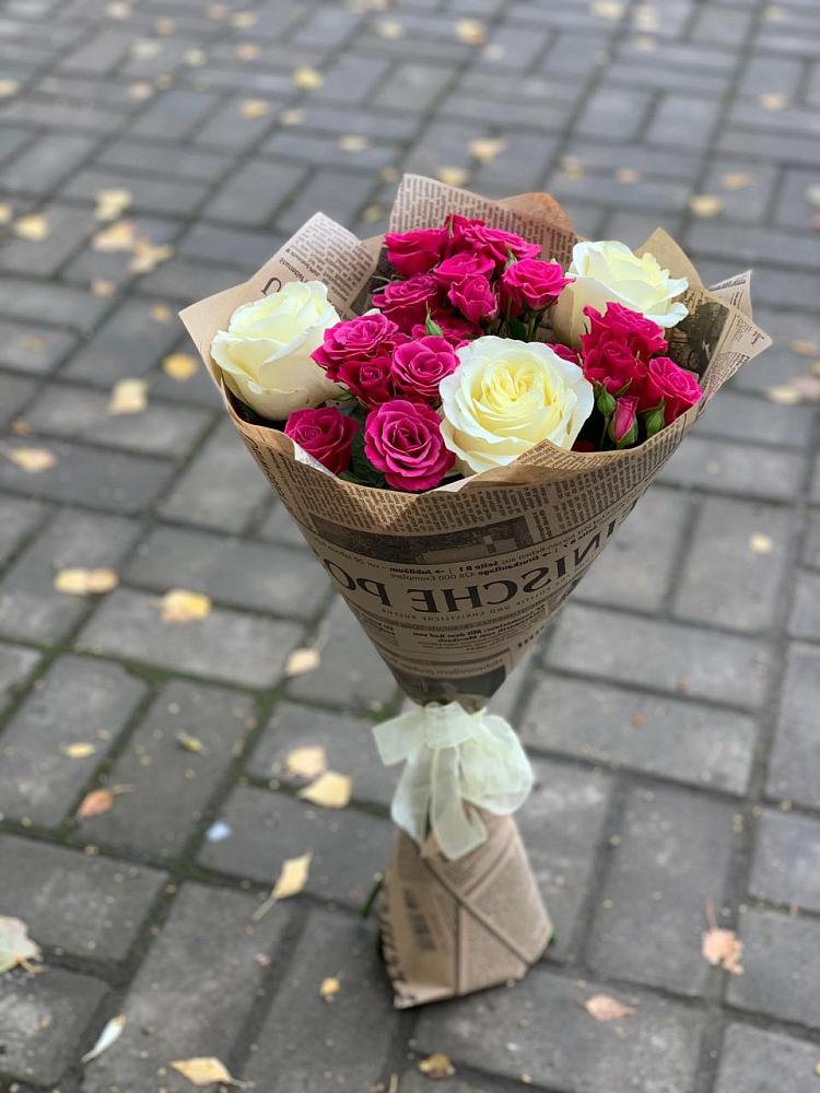 Букет цветов из: Розы в Солнечногорске