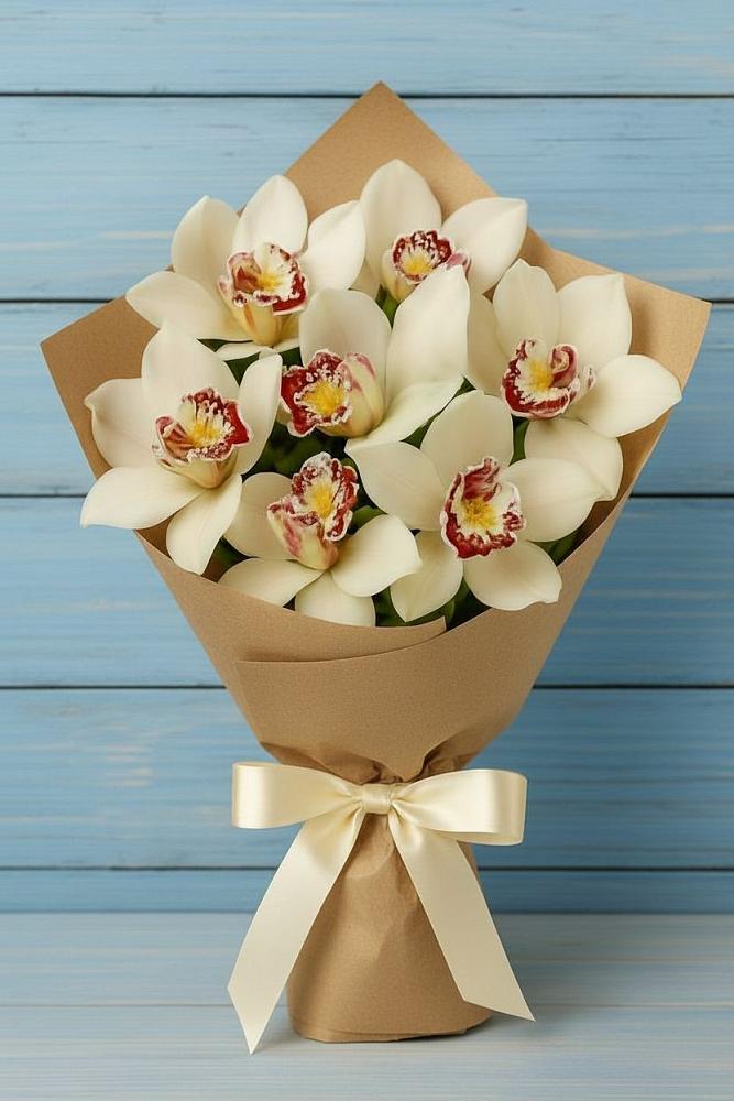 Букет цветов из: Орхидеи и Розы в Солнечногорске