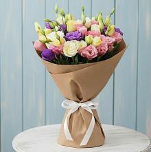 Букет цветов из:  Лизиантусы в Солнечногорске